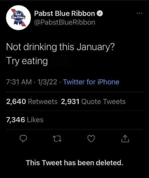 Pabst says X-rated tweets came from employee